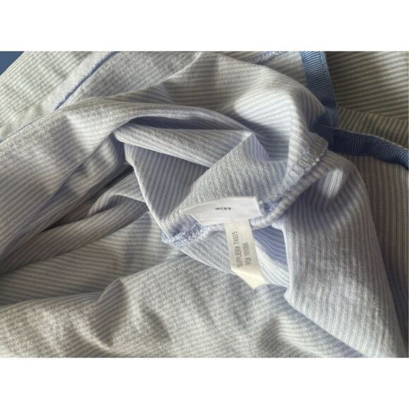 Polo Ralph Lauren Golf Men's Periwinkle Pinstripes Collared Polo Shirt Size L - Picture 8 of 9